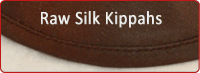 Raw Silk Kippahs