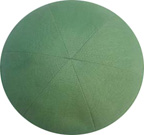 Linen Kippah: Light Olive