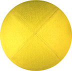 Felt Kippah: Bright Yellow