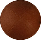Felt Kippah: Brown