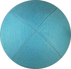 Felt Kippah: Fountain Blue