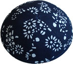 Wood-Dye Kippah: Sunflower