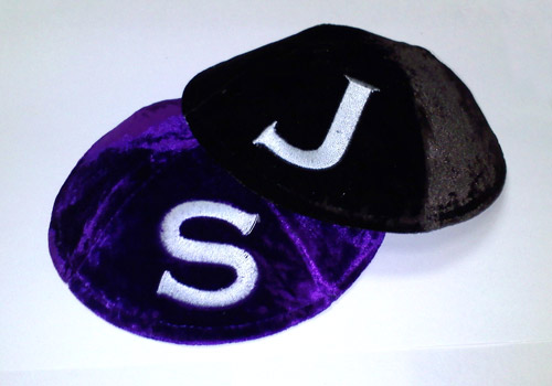 Silk Velvet - Purple and Brown
