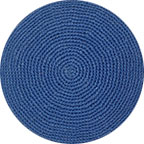 Navy Blue Kippah