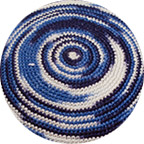 Navy Blue Kippah