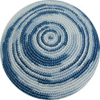 Navy Blue Kippah