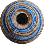 Navy Blue Kippah
